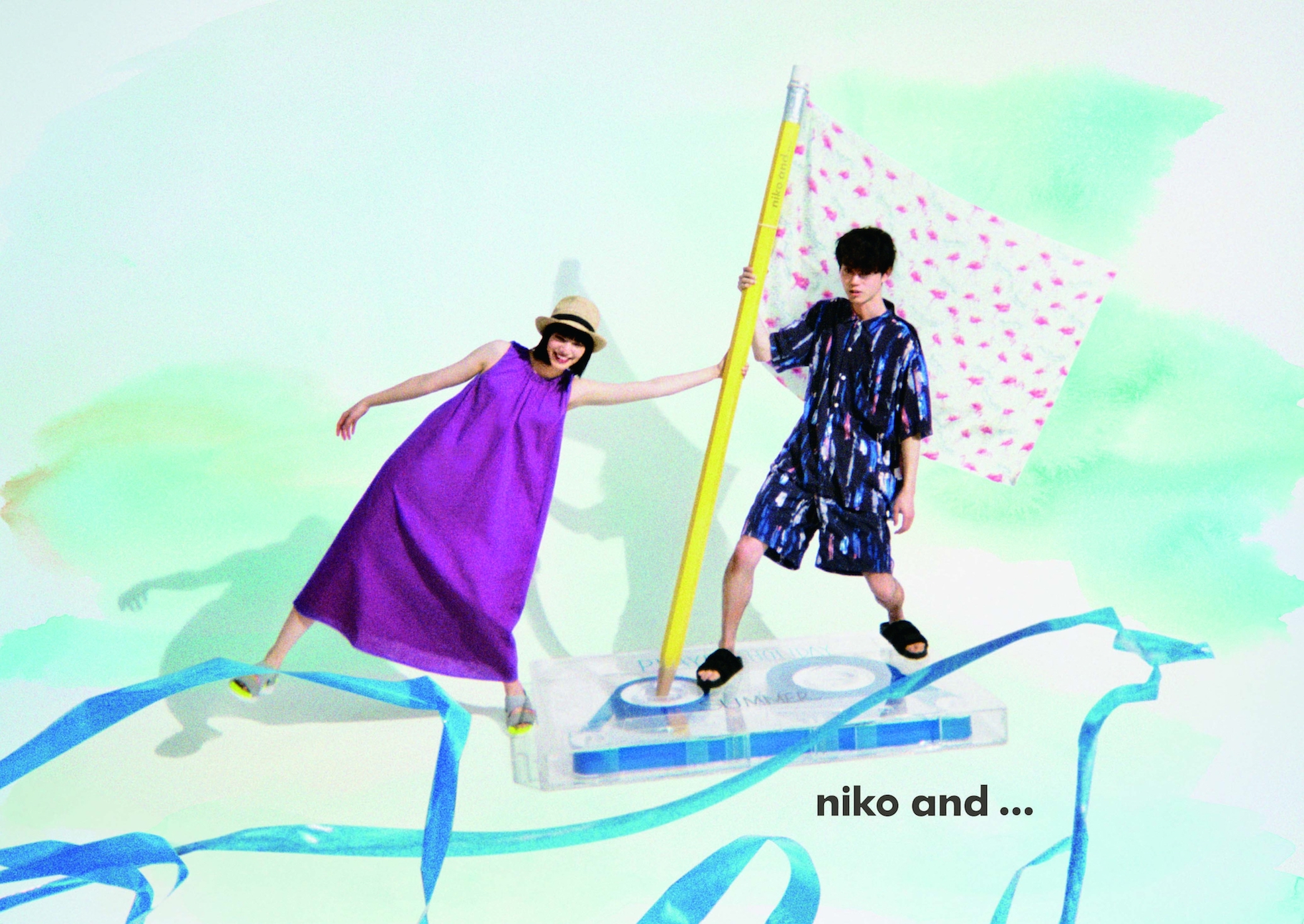 菅田将暉＆小松菜奈が着こなす。niko and … のリゾート感あふれる爽やかな夏ヴィジュアルに注目。