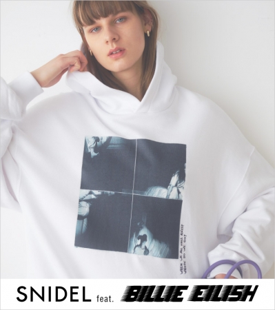 『SNIDEL feat. BILLIE EILISH』コレクションが4月17日（金）よりスナイデルオンラインストアにて先行発売！