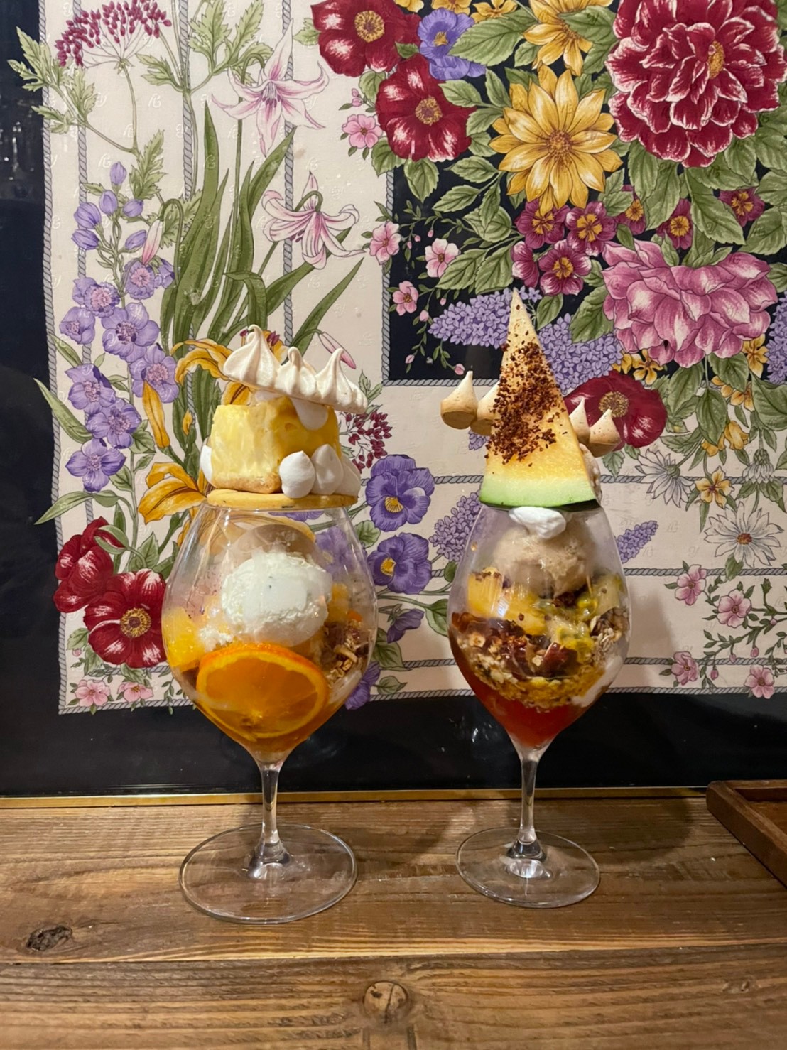 【Soup.+instagramers】rina 視覚の悦楽、味覚の冒険。西荻窪「金木犀茶店」のパフェ！