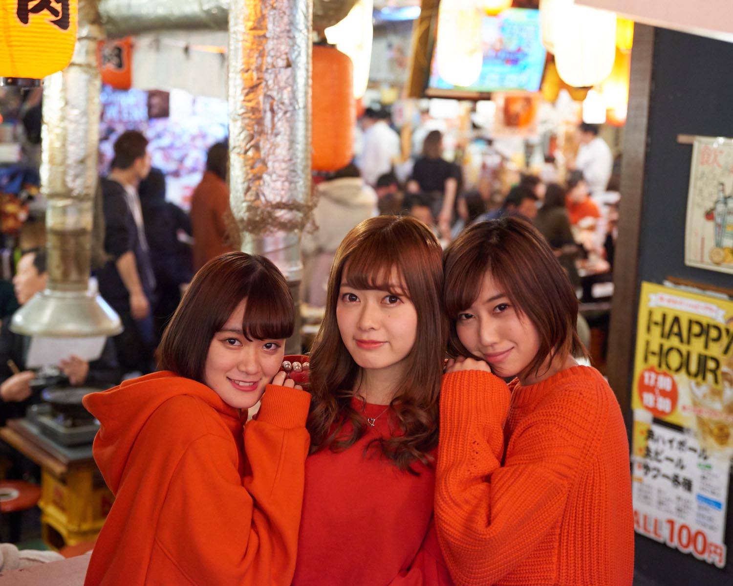 渋谷肉横丁で3人娘がはしご肉！