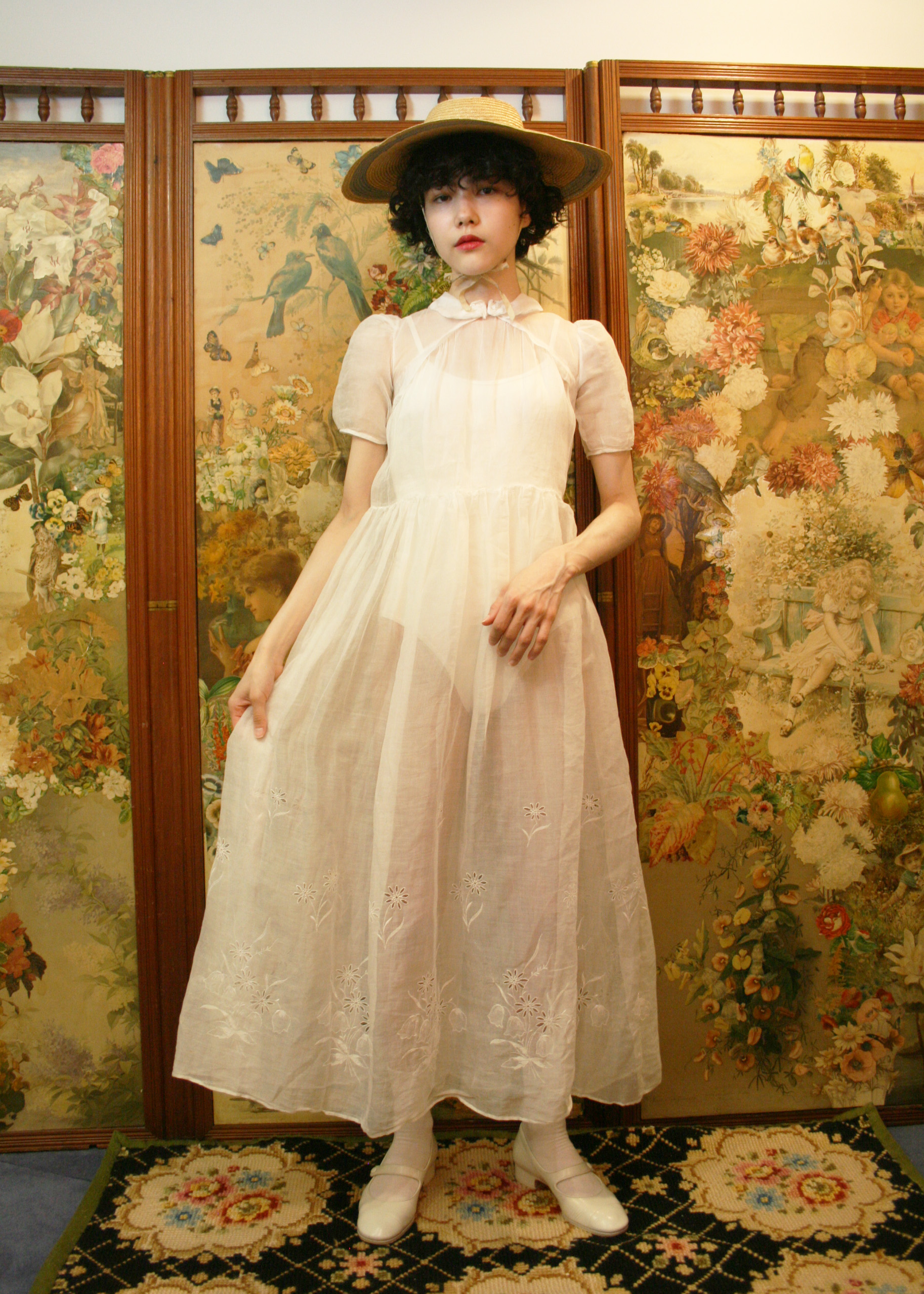 大得価即納curios vintage lace one-piece 最終価格 ワンピース